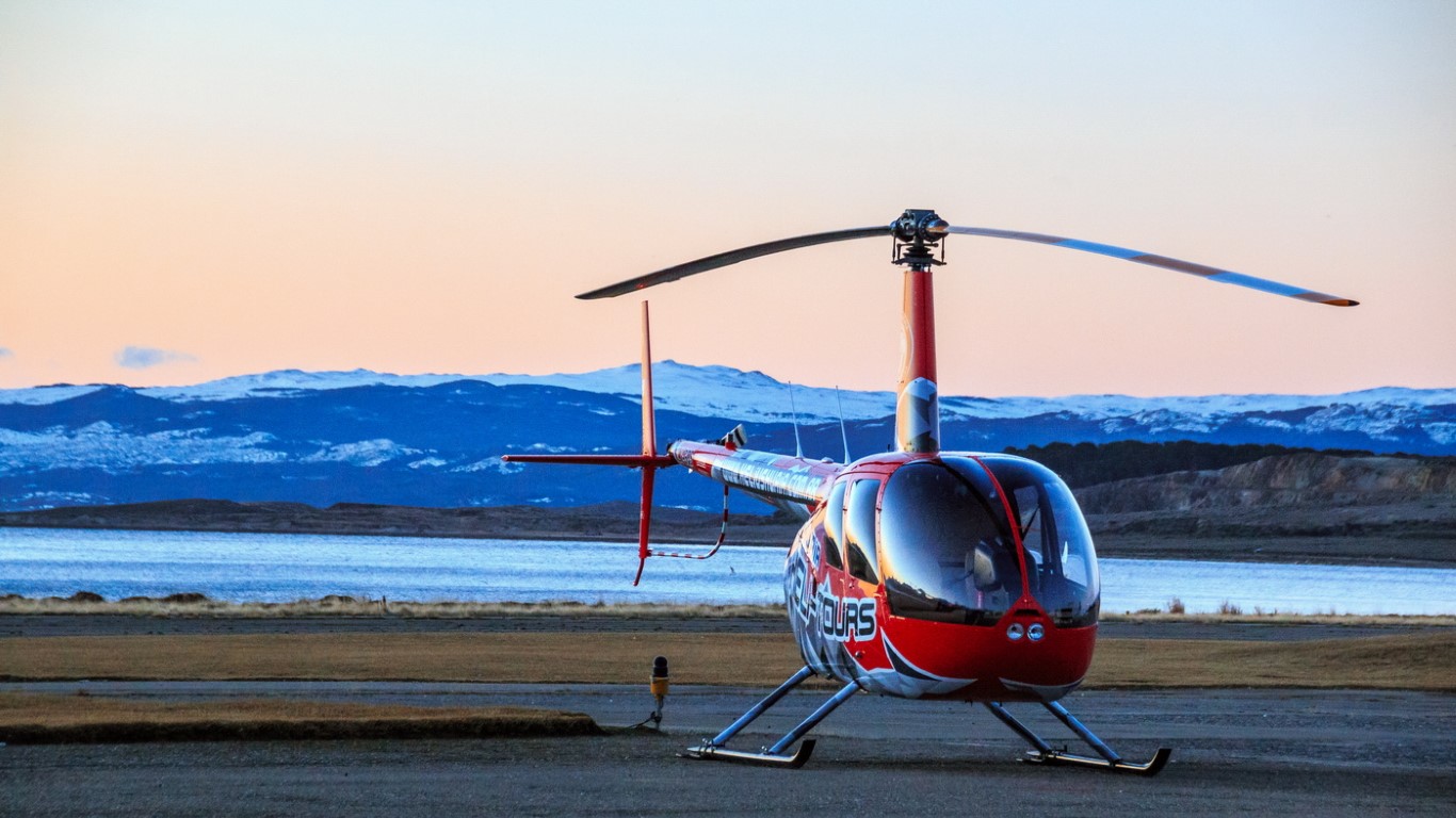 Sobrevuelo en helicóptero en Ushuaia