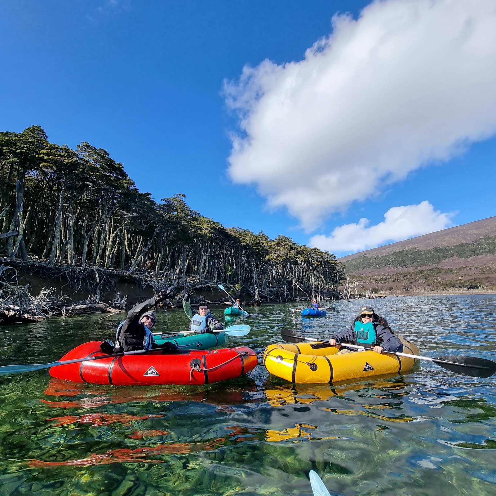 kayak lagos de ushuaia