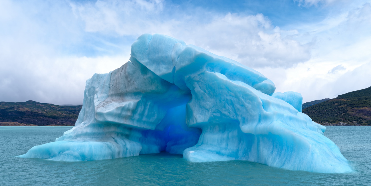 Patagonia témpano hielo azul